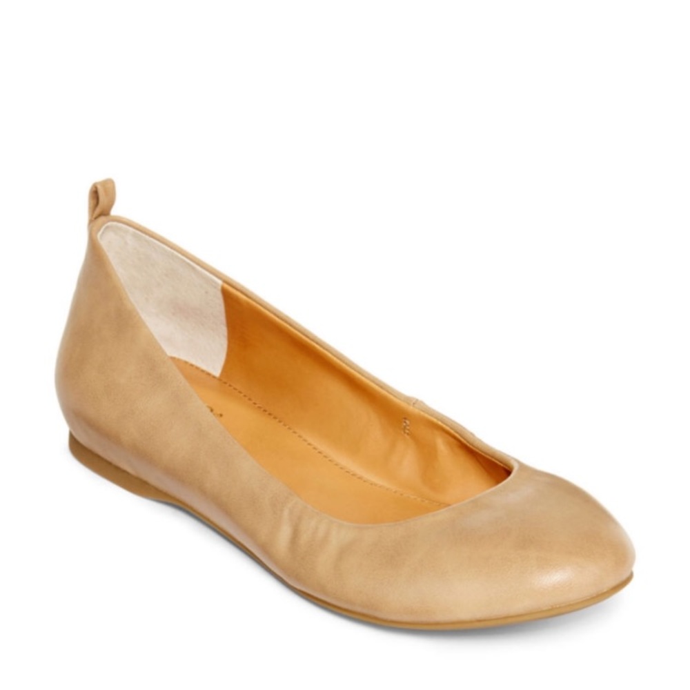 New in box, Tan ballet flat, size 10